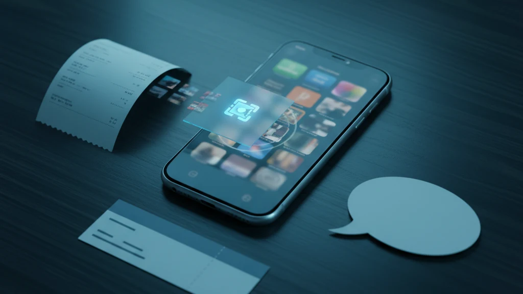Private iPhone screenshots moving from the camera roll into an encrypted vault