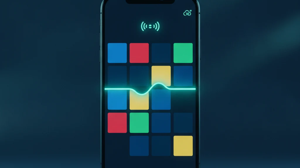 An iPhone showing a locked photo vault app next to the Photos app, illustrating private photo storage