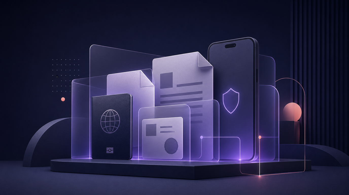 How to store sensitive documents on iPhone
